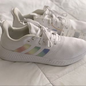 adidas rainbow shoes women's